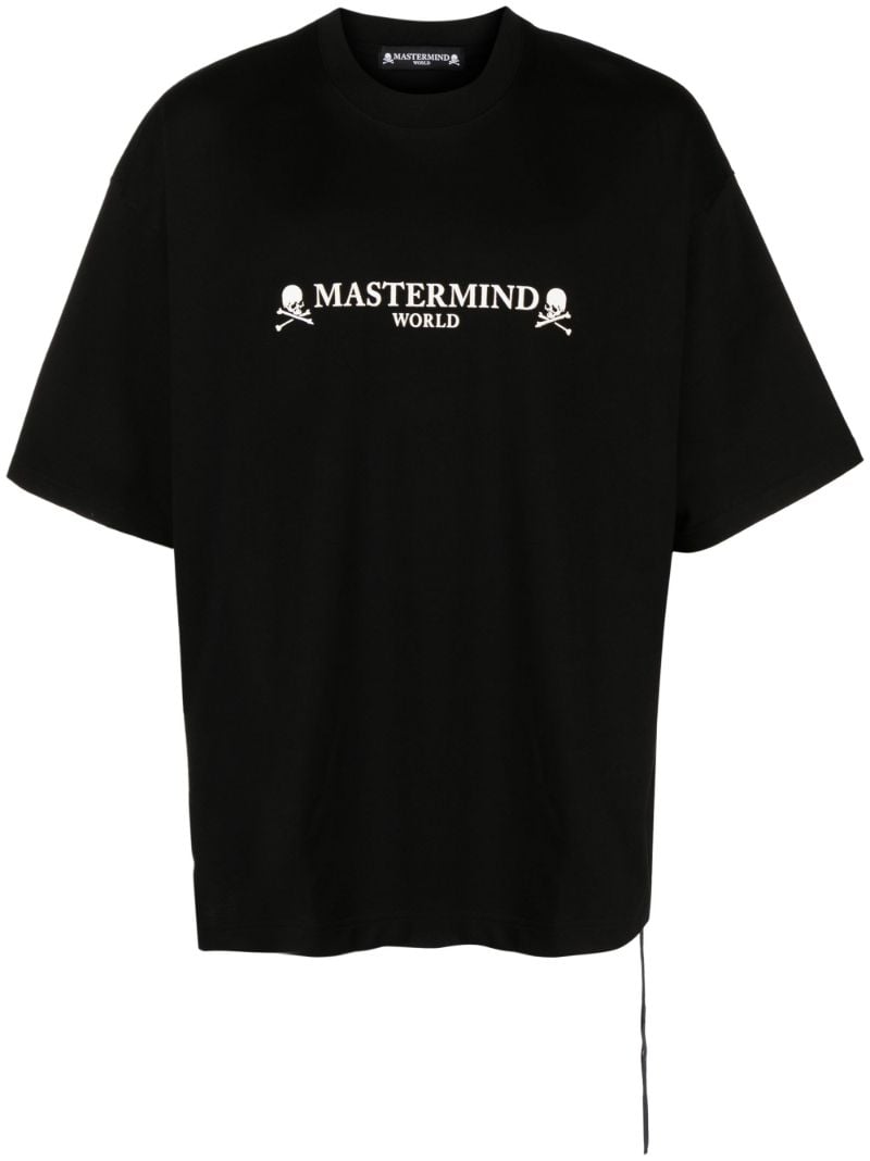 Black Logo Print T-shirt