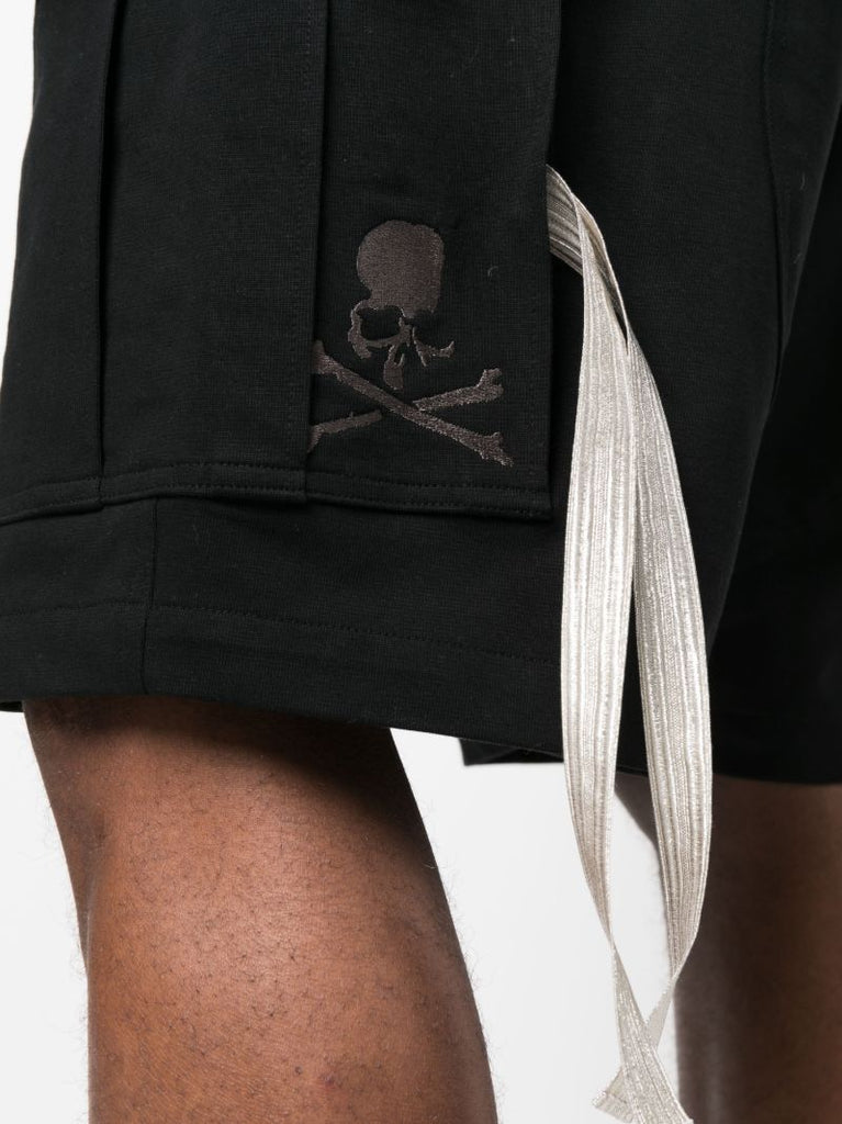 Black High Density Cargo Shorts