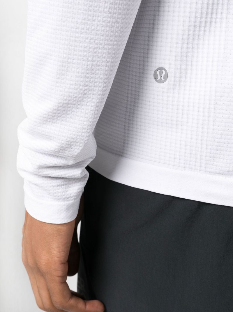 White Vent Tech Long-sleeve T-shirt