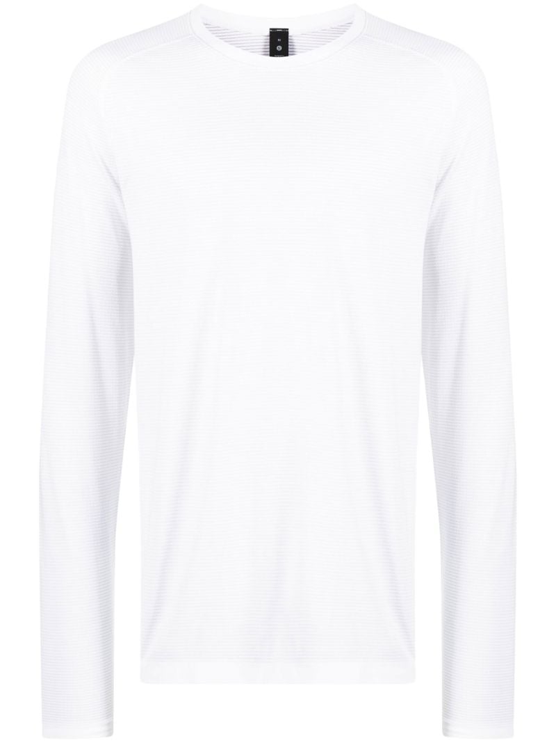 White Vent Tech Long-sleeve T-shirt