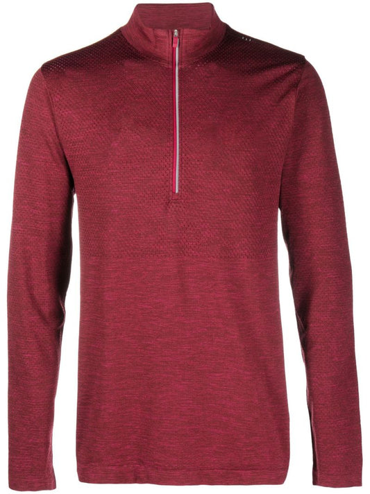 Red Half-zip Sweatshirt
