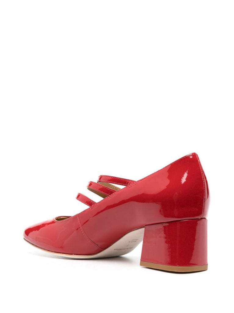 Red Mimi 50 Patent Leather Pumps