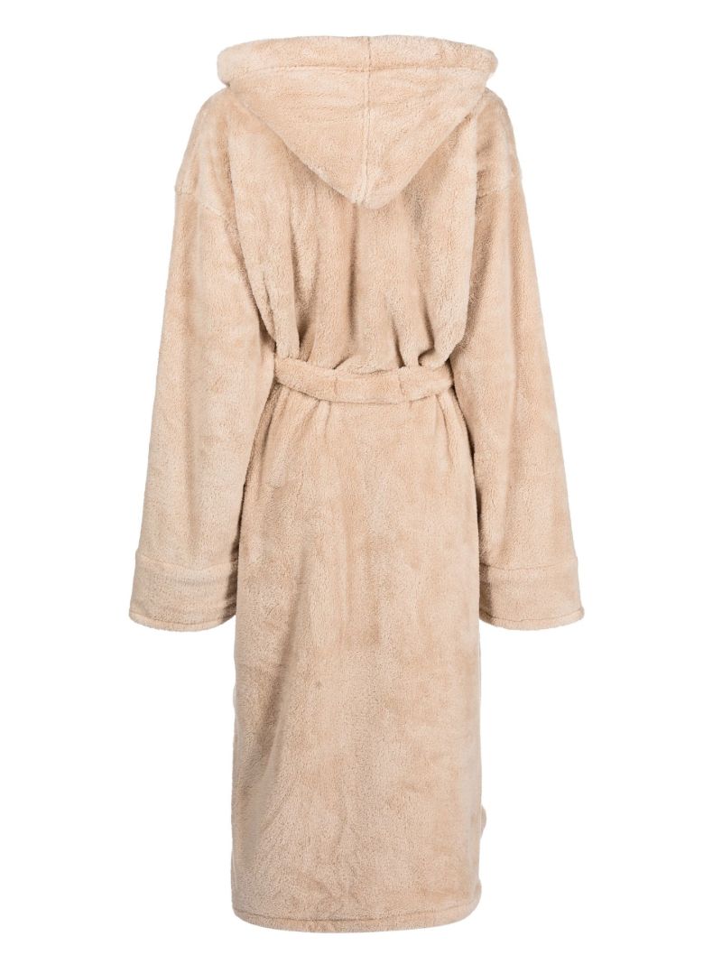 X Browns Neutral House Hooded Robe