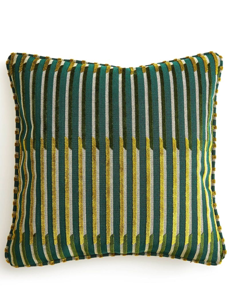 Green Pierre Frey Velvet Cushion