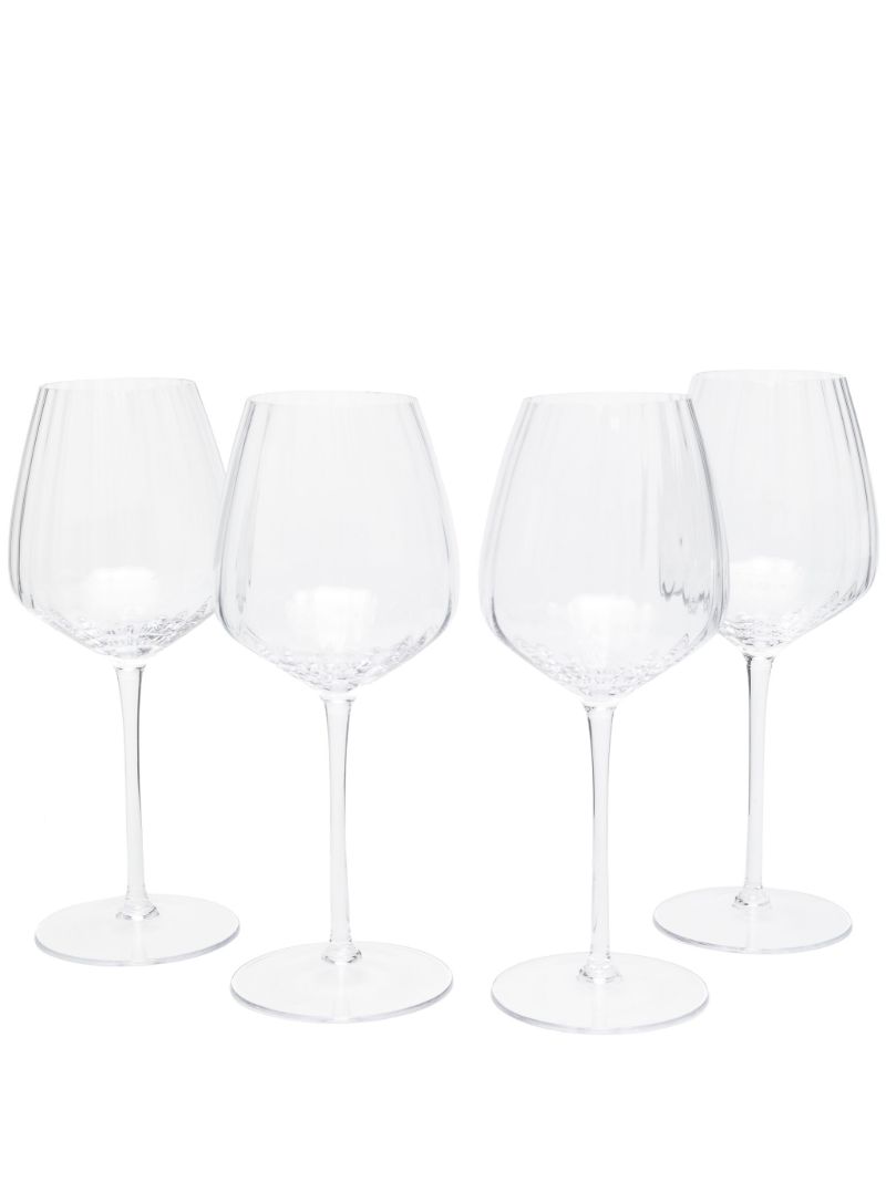Clear Pembroke Red Wine Glass Set