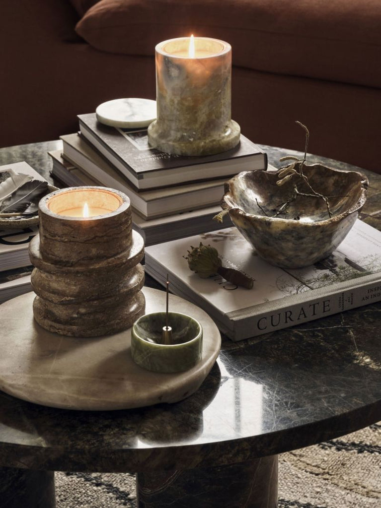 Green Trento Large Scented Candle