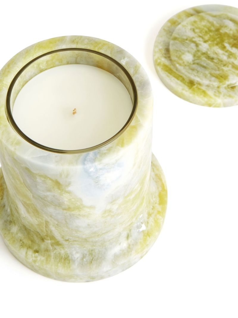 Green Trento Large Scented Candle