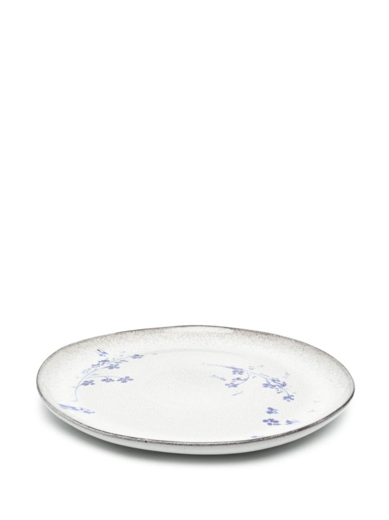 Grey Everly Stoneware Dinner Plate Set