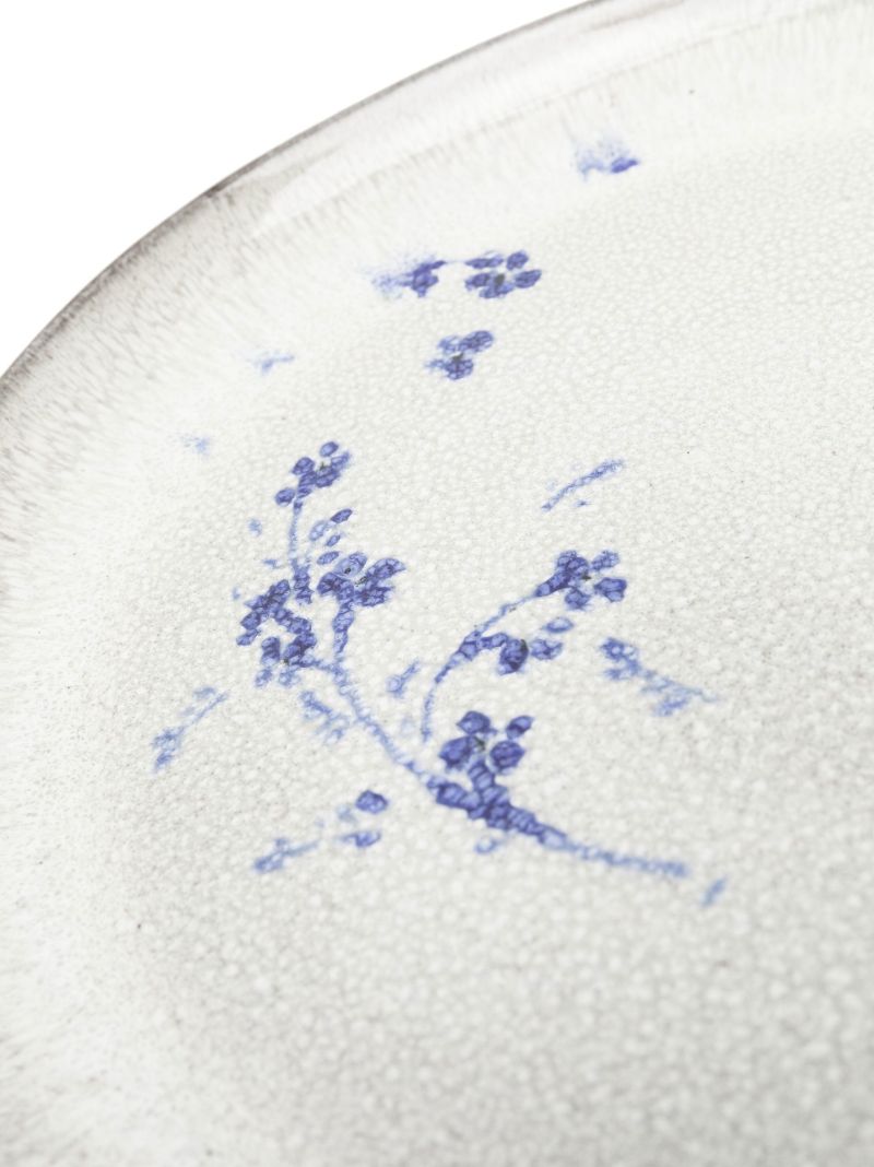 Grey Everly Stoneware Dinner Plate Set