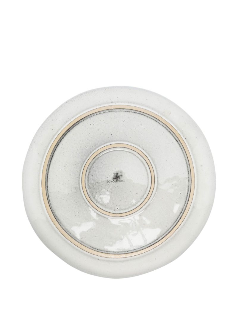 Grey Everly Stoneware Dinner Plate Set
