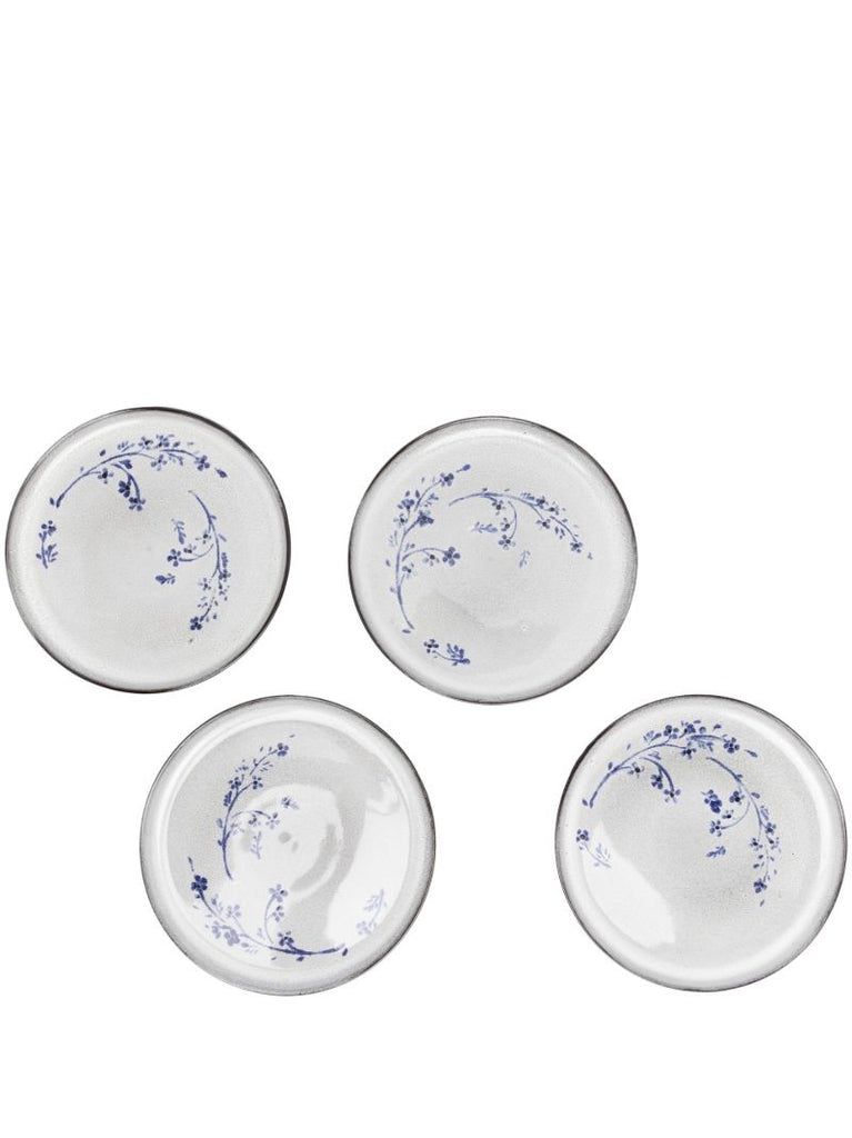 Grey Everly Stoneware Side Plate Set