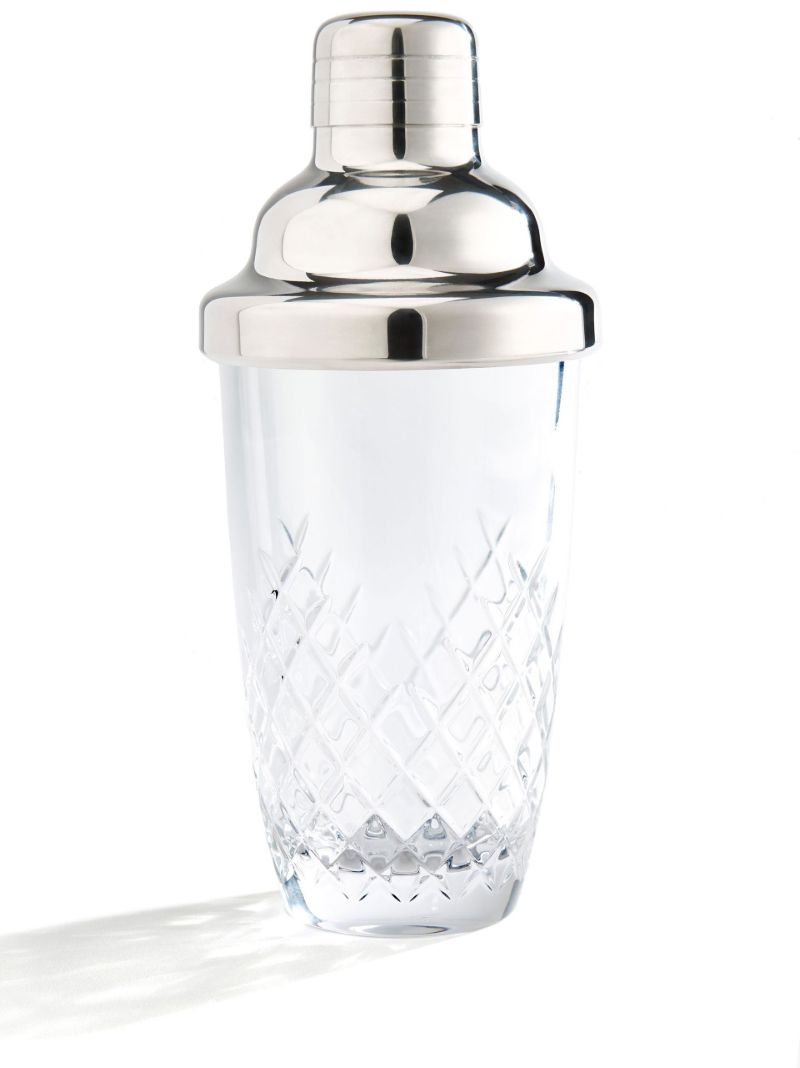 Clear Barwell Crystal Martini Shaker