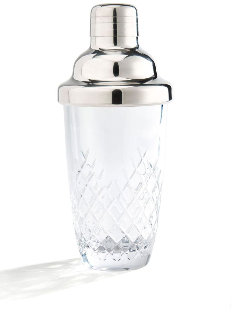 Clear Barwell Crystal Martini Shaker