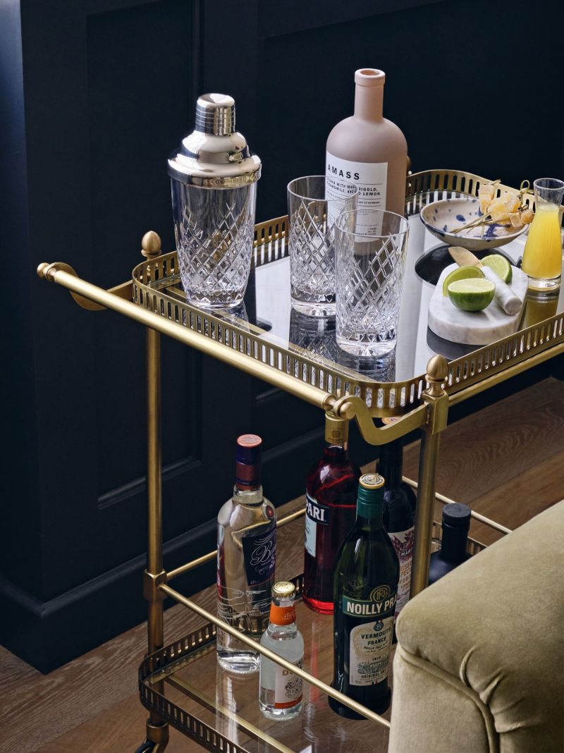 Clear Barwell Crystal Martini Shaker