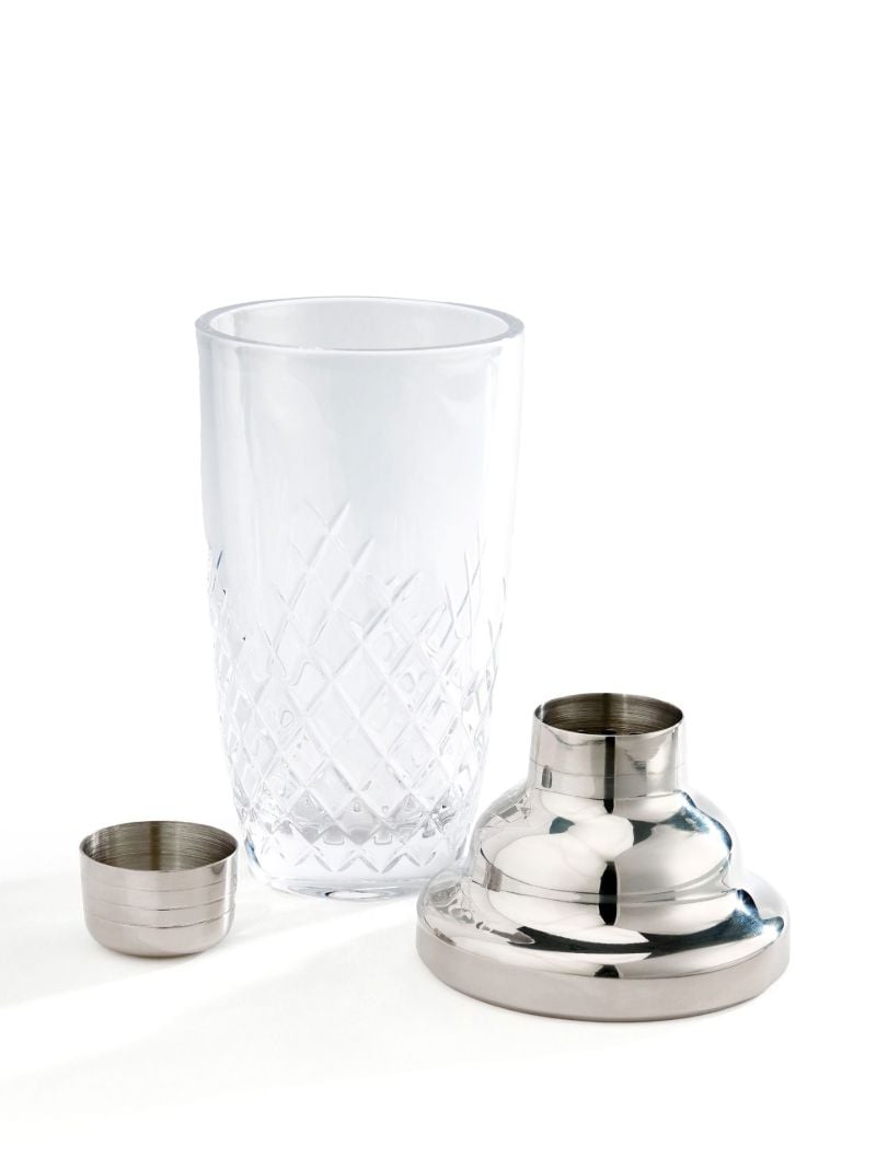 Clear Barwell Crystal Martini Shaker