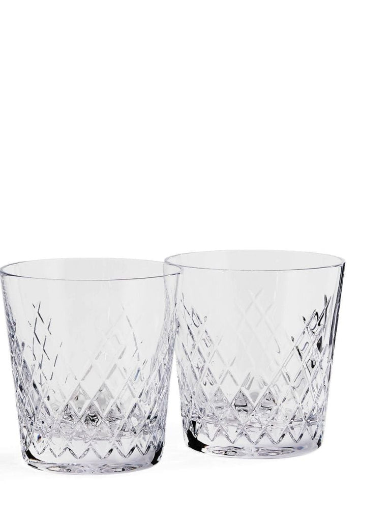 Clear Barwell Crystal Rock Glass Set
