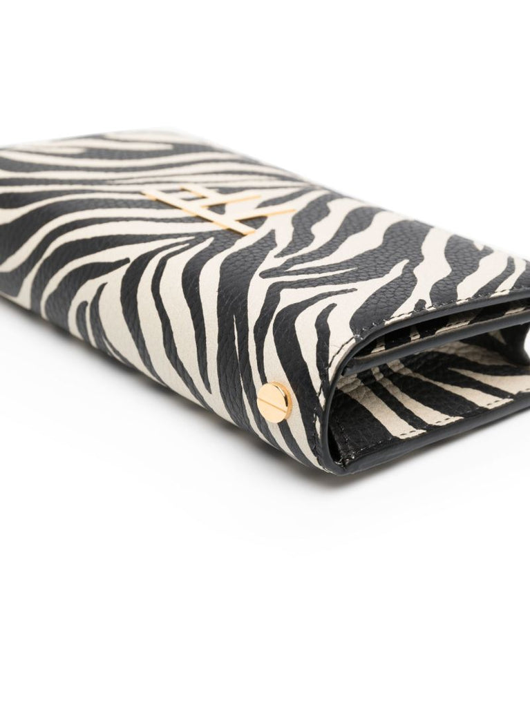 Black Zebra-print Cross-body Bag