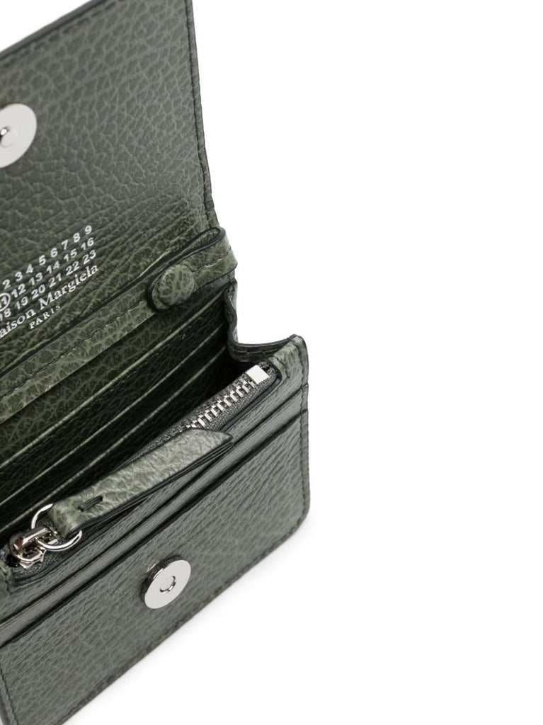 Green Four-stitch Chain Wallet