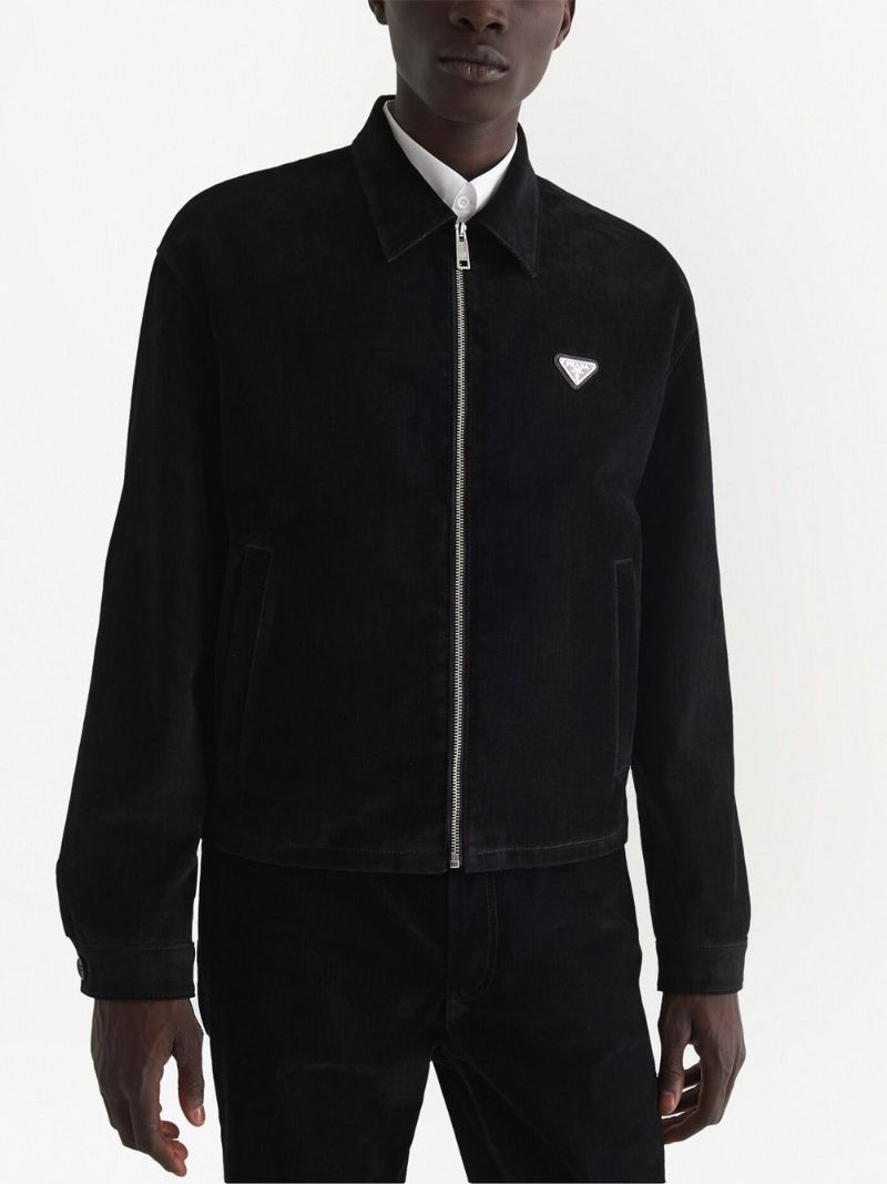Black Velvet Logo AppliquÃ_x0083_Â© Jacket