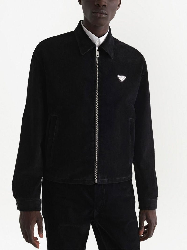 Black Velvet Logo AppliquÃ_x0083_Â© Jacket