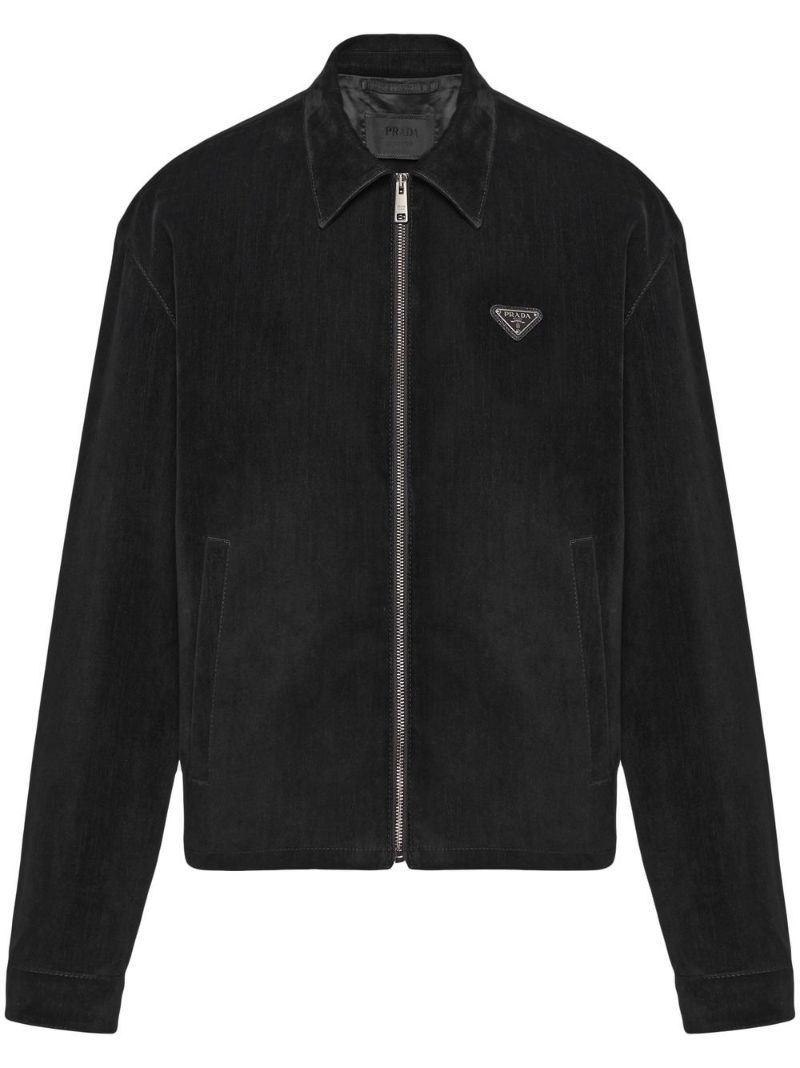 Black Velvet Logo AppliquÃ_x0083_Â© Jacket