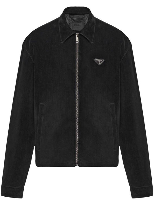 Black Velvet Logo AppliquÃ_x0083_Â© Jacket