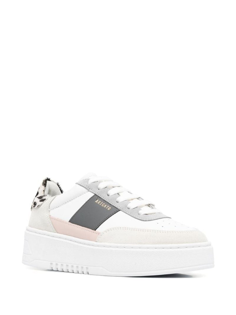 Neutral Orbit Vintage Leather Sneakers