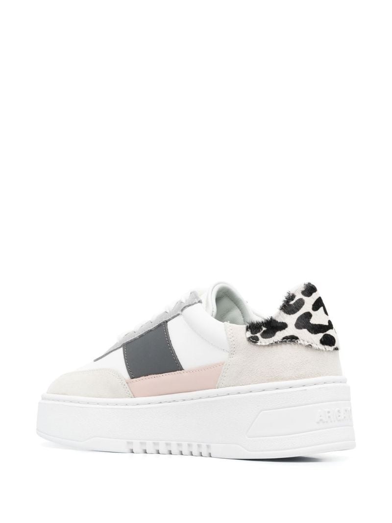 Neutral Orbit Vintage Leather Sneakers