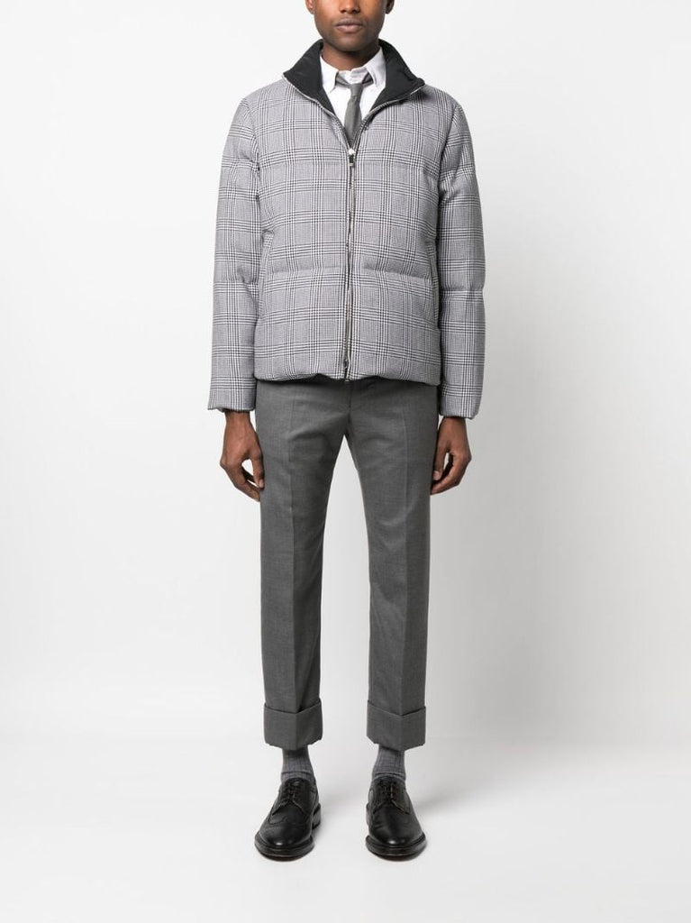 Black Prince of Wales Check Reversible Jacket