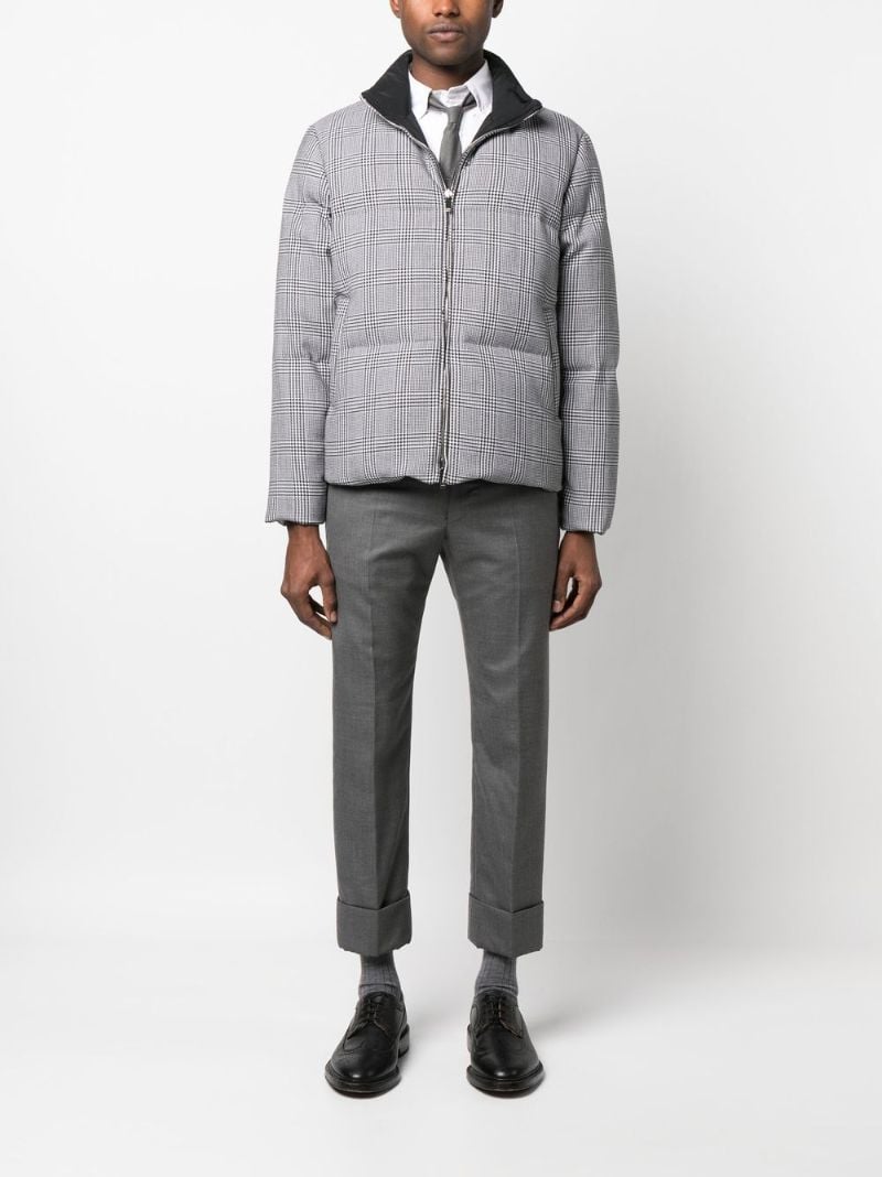 Black Prince of Wales Check Reversible Jacket