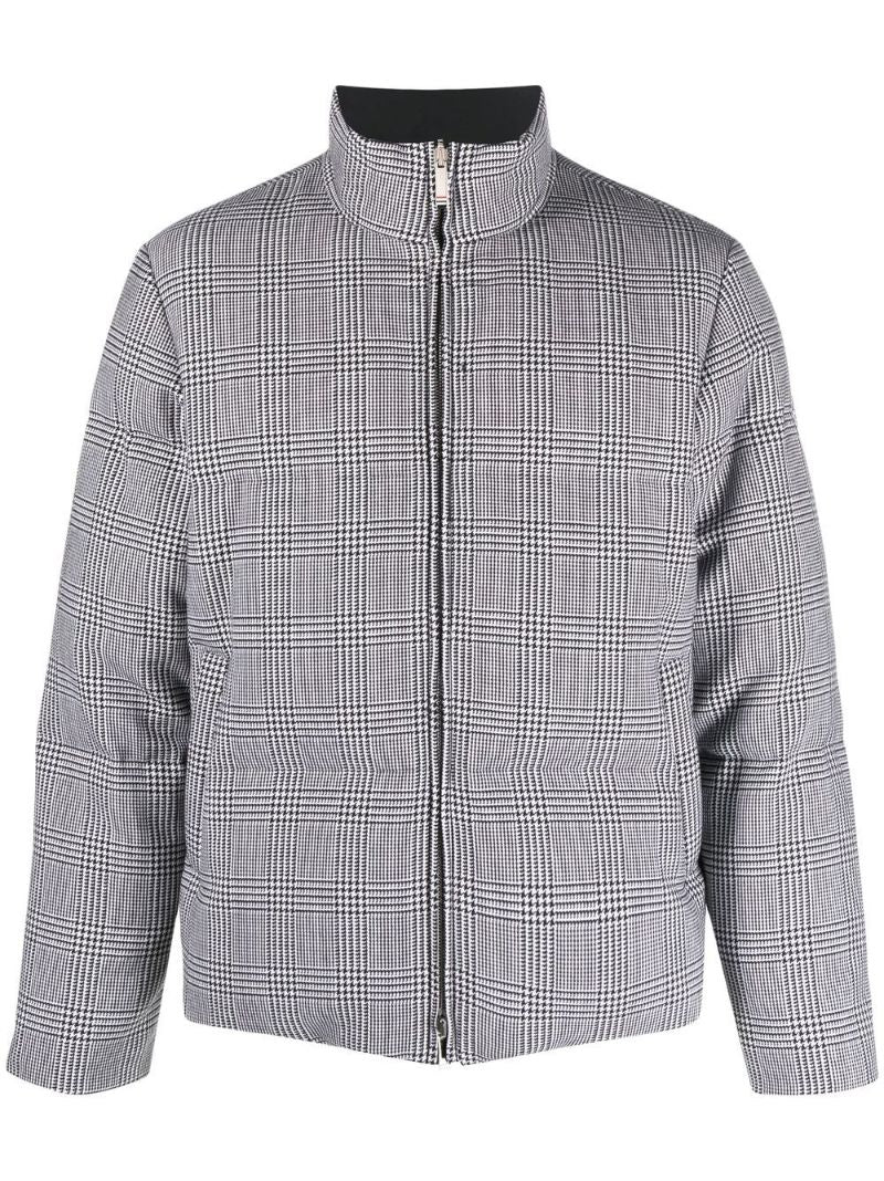 Black Prince of Wales Check Reversible Jacket