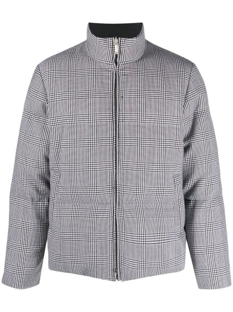 Black Prince of Wales Check Reversible Jacket