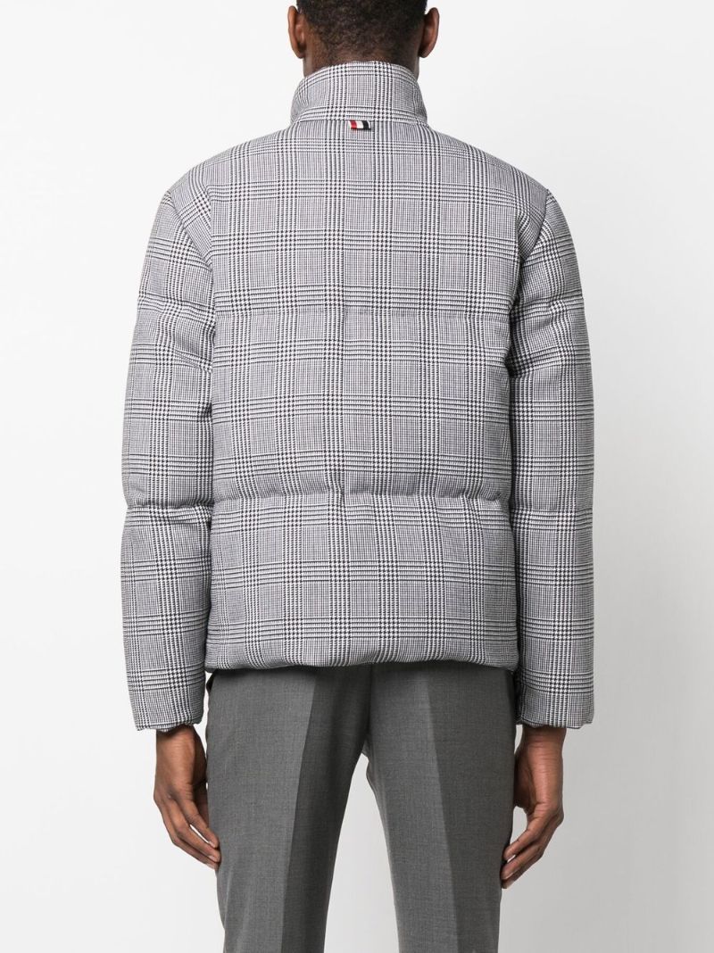 Black Prince of Wales Check Reversible Jacket