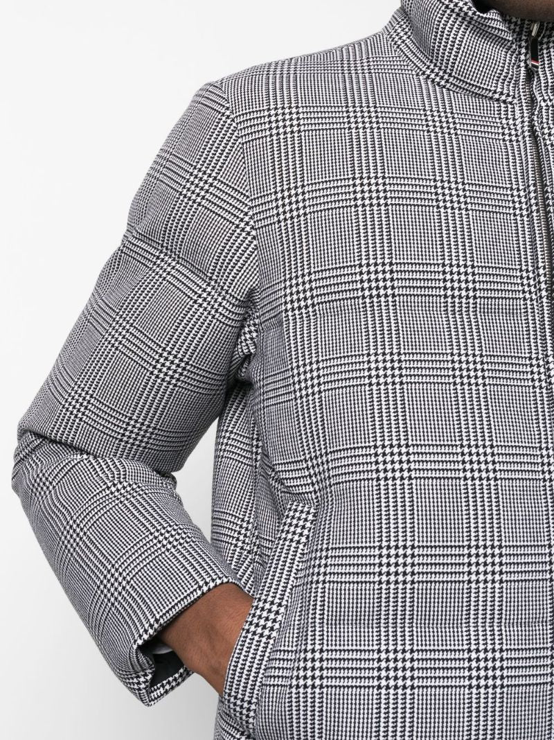 Black Prince of Wales Check Reversible Jacket