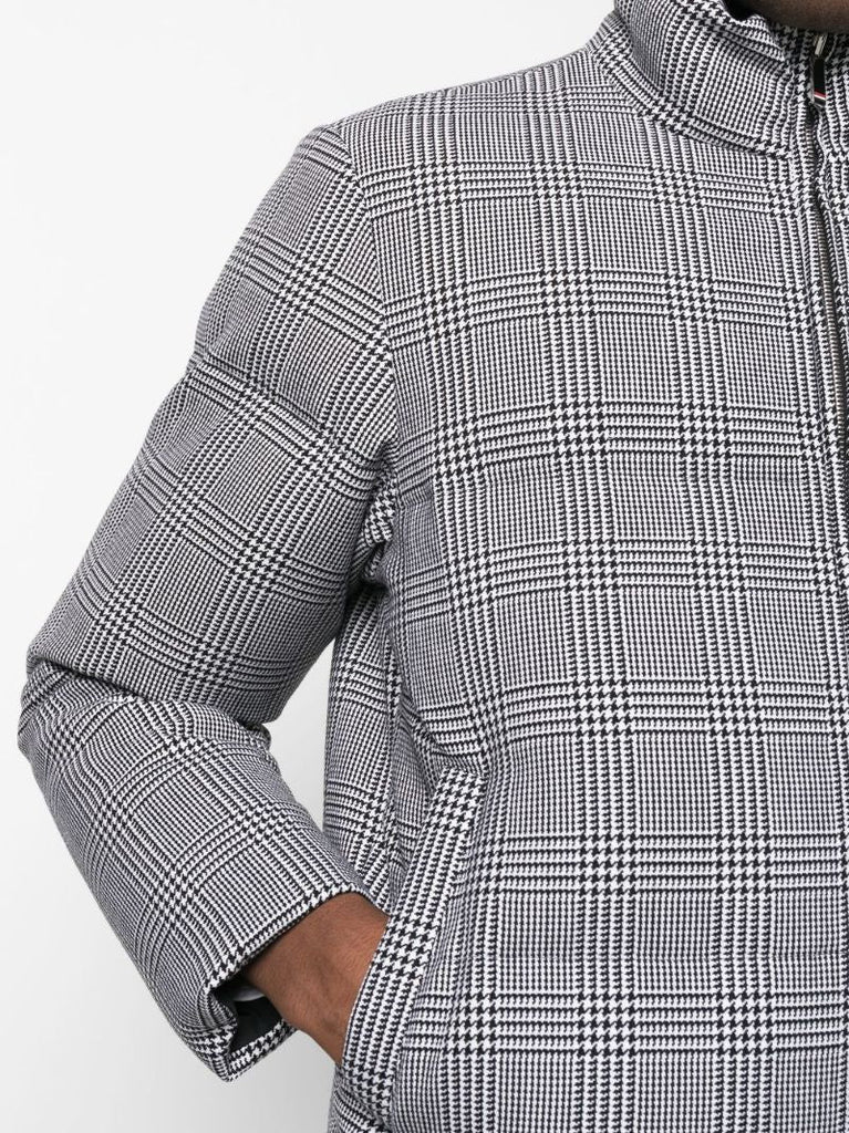 Black Prince of Wales Check Reversible Jacket