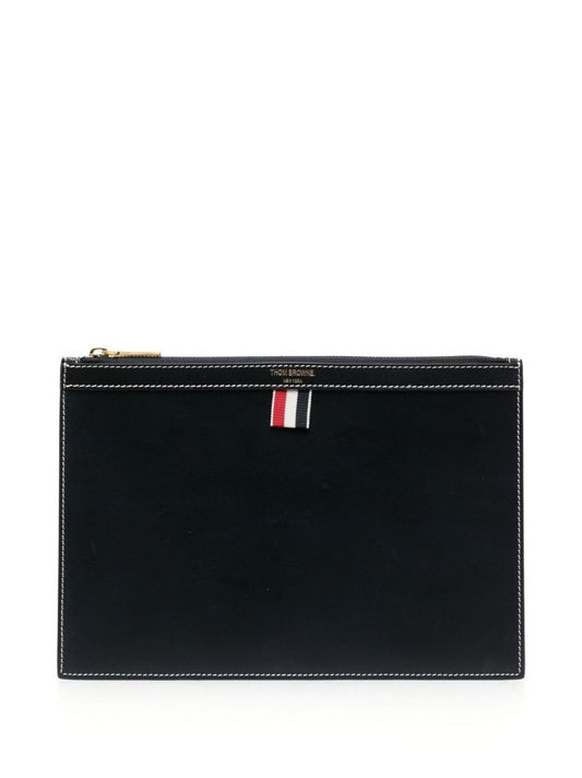 Blue 4-bar Leather Document Holder