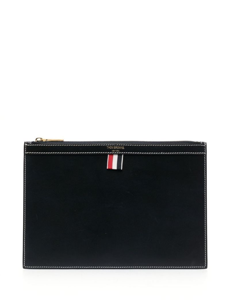Blue 4-bar Leather Document Holder