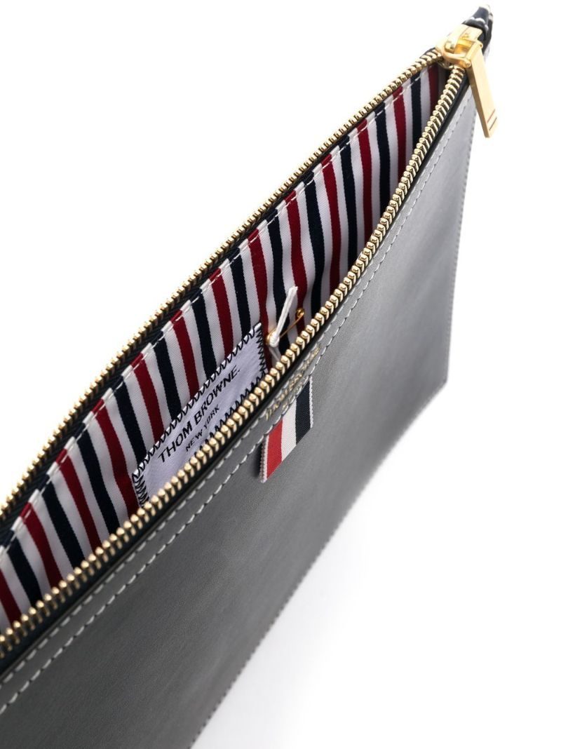 Blue 4-bar Leather Document Holder