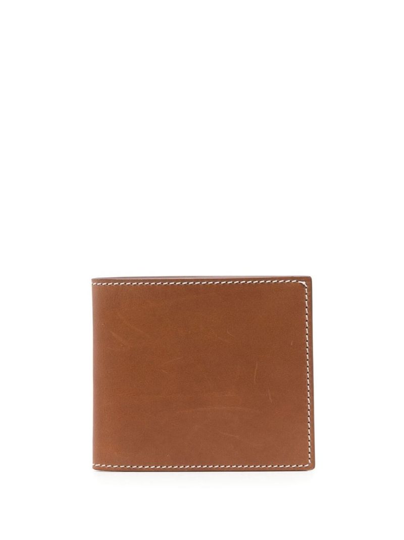 Brown Bi-fold Leather Wallet