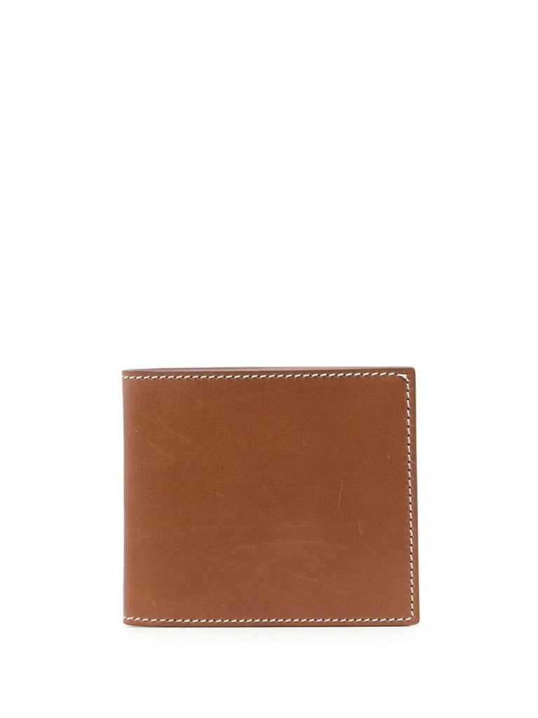 Brown Bi-fold Leather Wallet