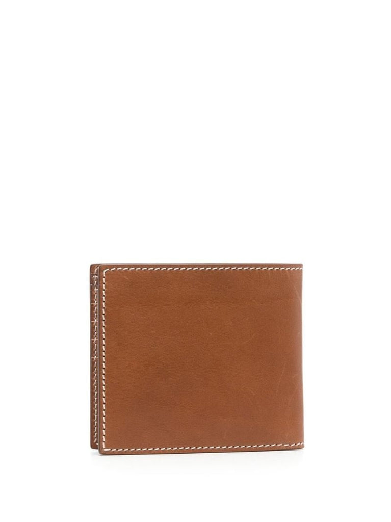 Brown Bi-fold Leather Wallet