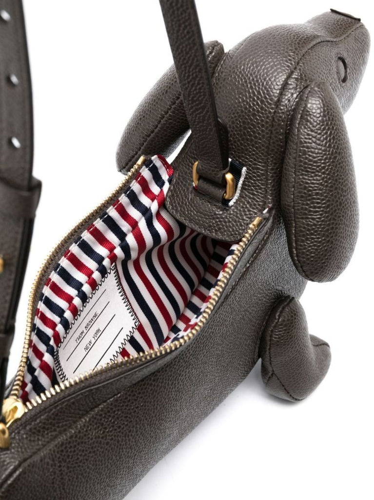 Brown Hector Leather Shoulder Bag