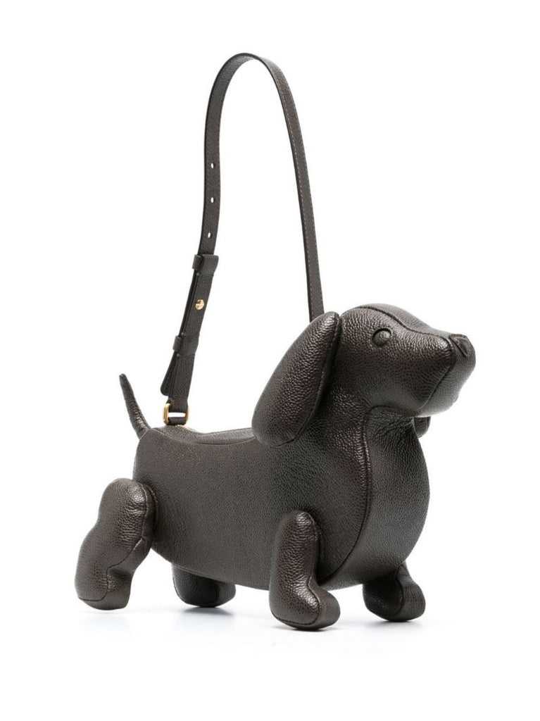 Brown Hector Leather Shoulder Bag