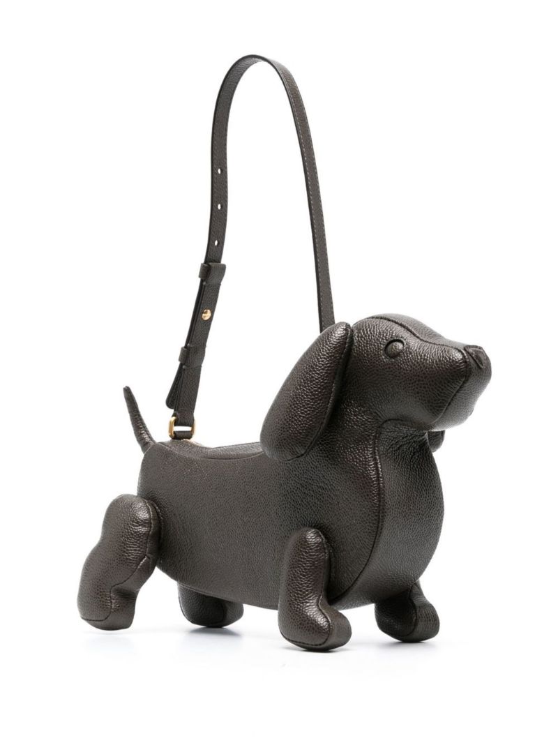 Brown Hector Leather Shoulder Bag