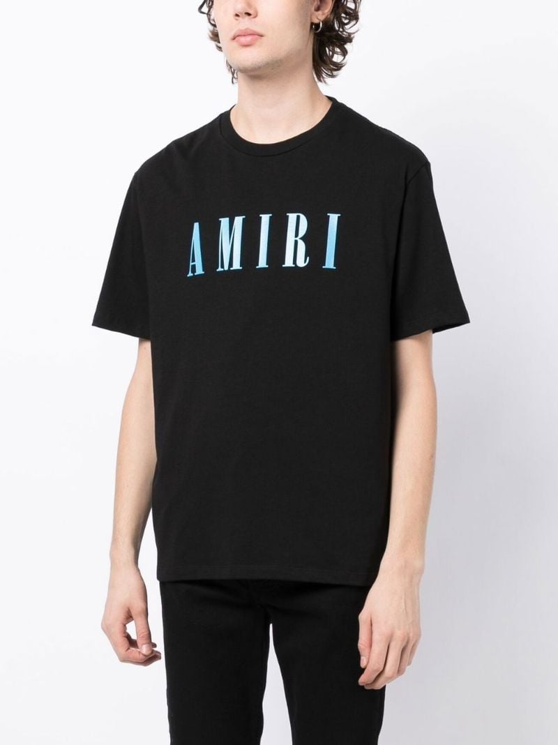 Black Core Logo Print T-shirt