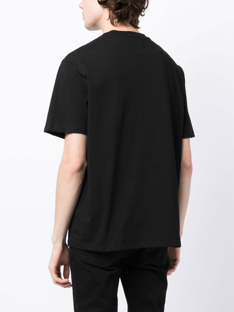 Black Core Logo Print T-shirt