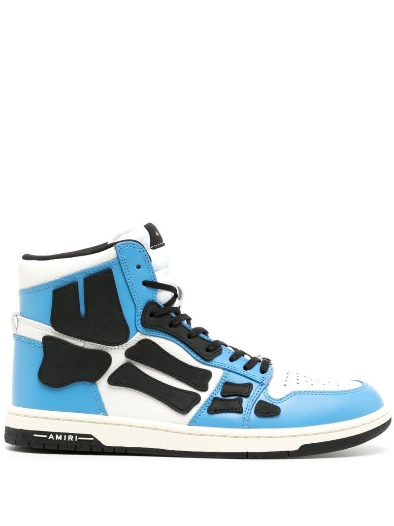 Blue Skel Top Panelled Sneakers