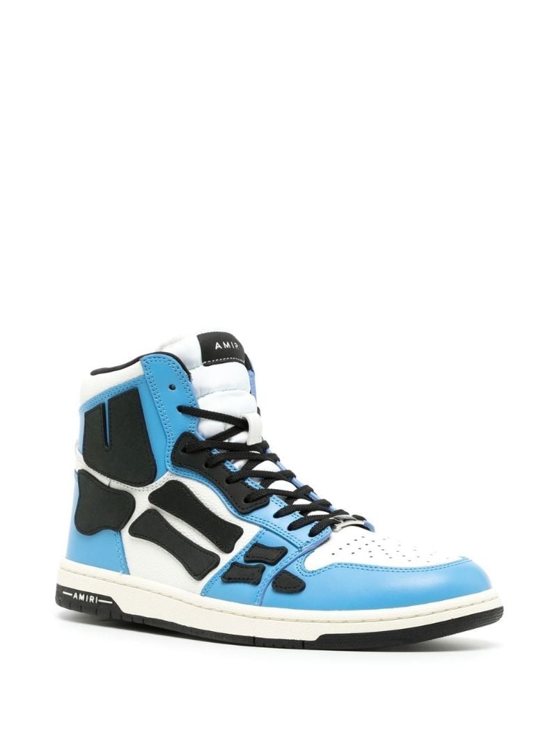 Blue Skel Top Panelled Sneakers