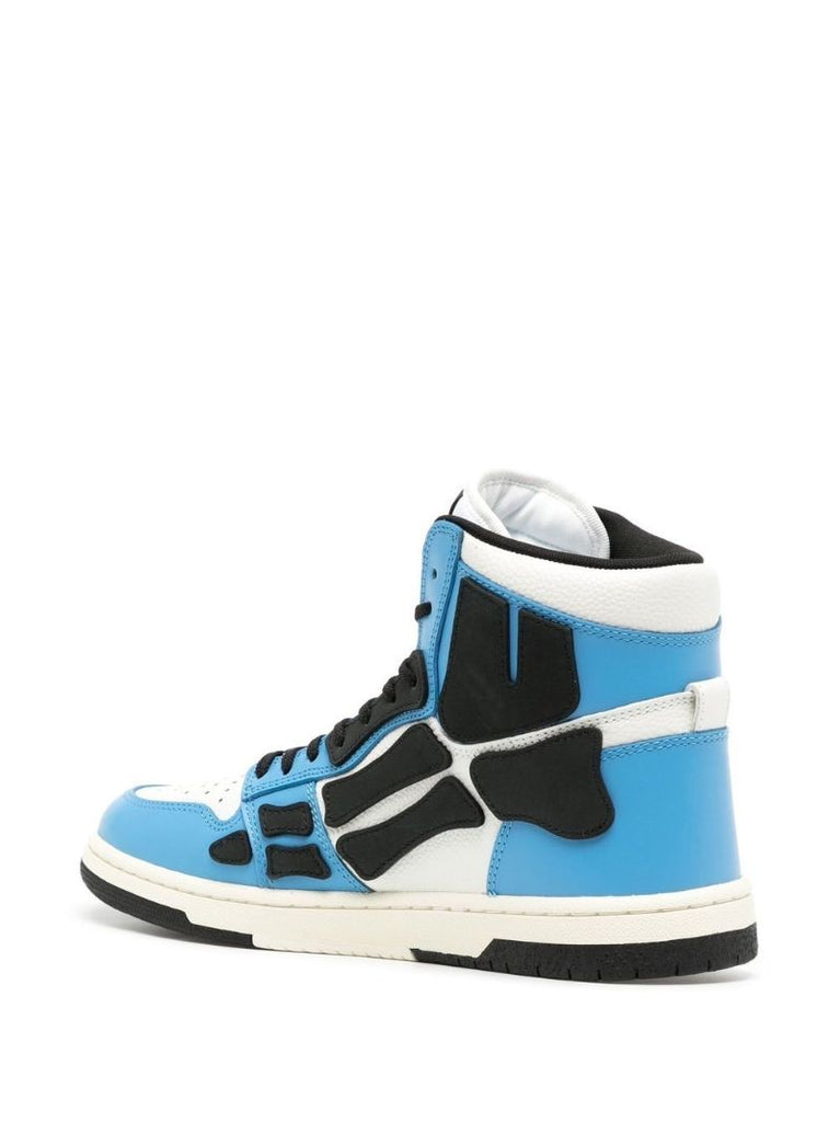 Blue Skel Top Panelled Sneakers