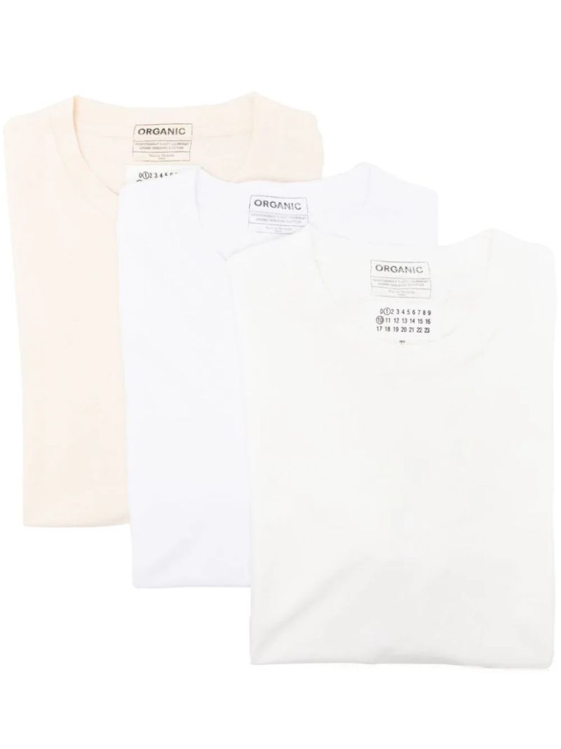 White Cotton T-shirt (pack of 3)